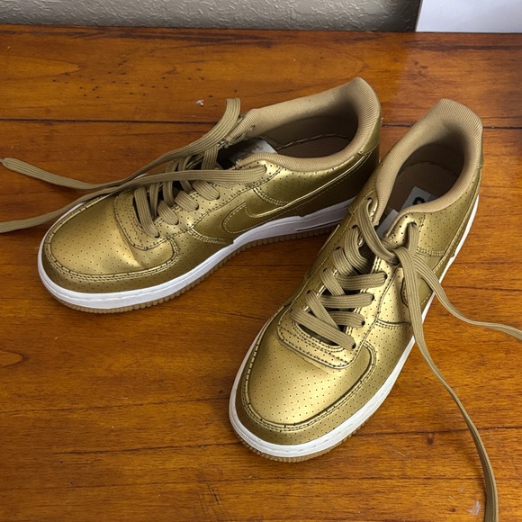 Nike Metallic Gold Sneakers - Picture 1 of 1